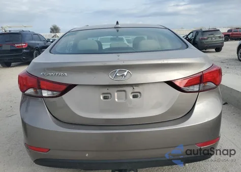 2015 Hyundai Elantra Se from USA, damaged, VIN 5NPDH4AE5FH647713